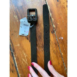 NWT Chico’s Reversible Dark Brown Leather Belt